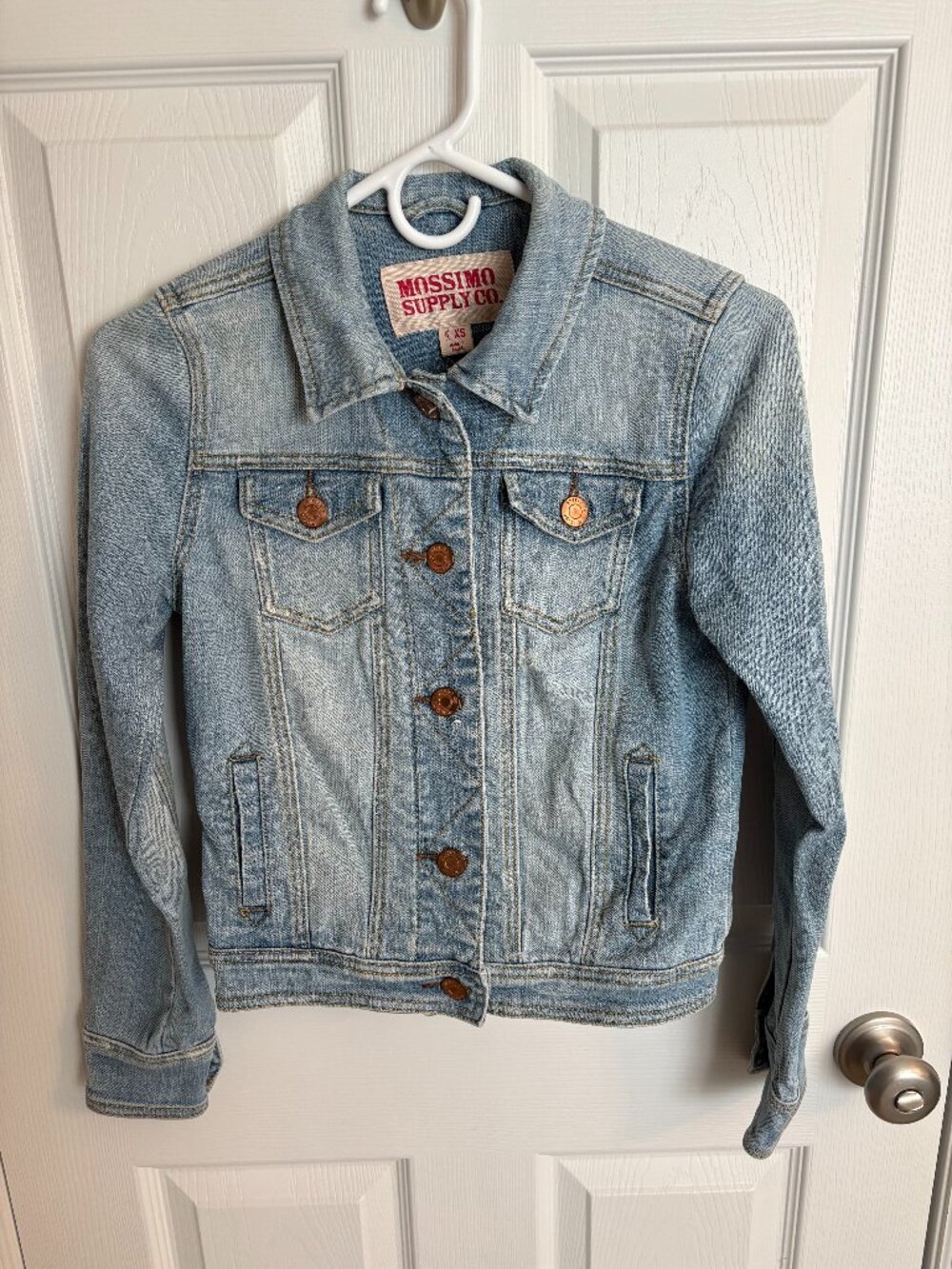 Mossimo Supply Co. Light Wash Denim Jean Jacket XS